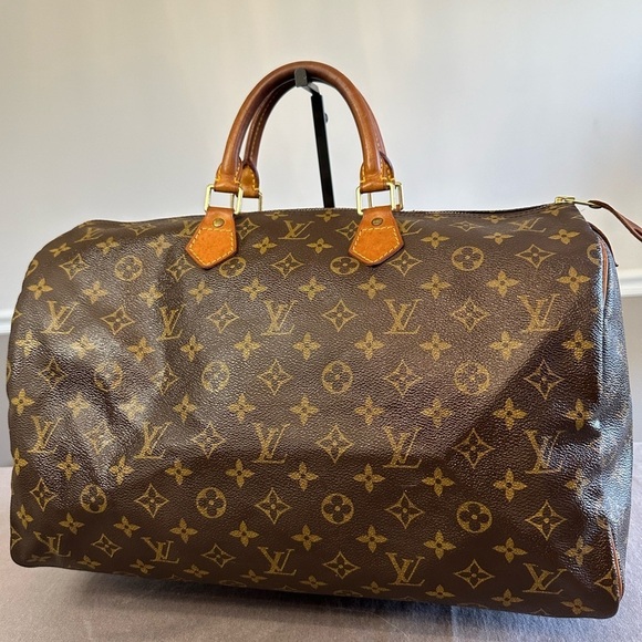 Louis Vuitton Large Monogram Speedy 40 Boston Bag. Discontinued Style! - Picture 1 of 15